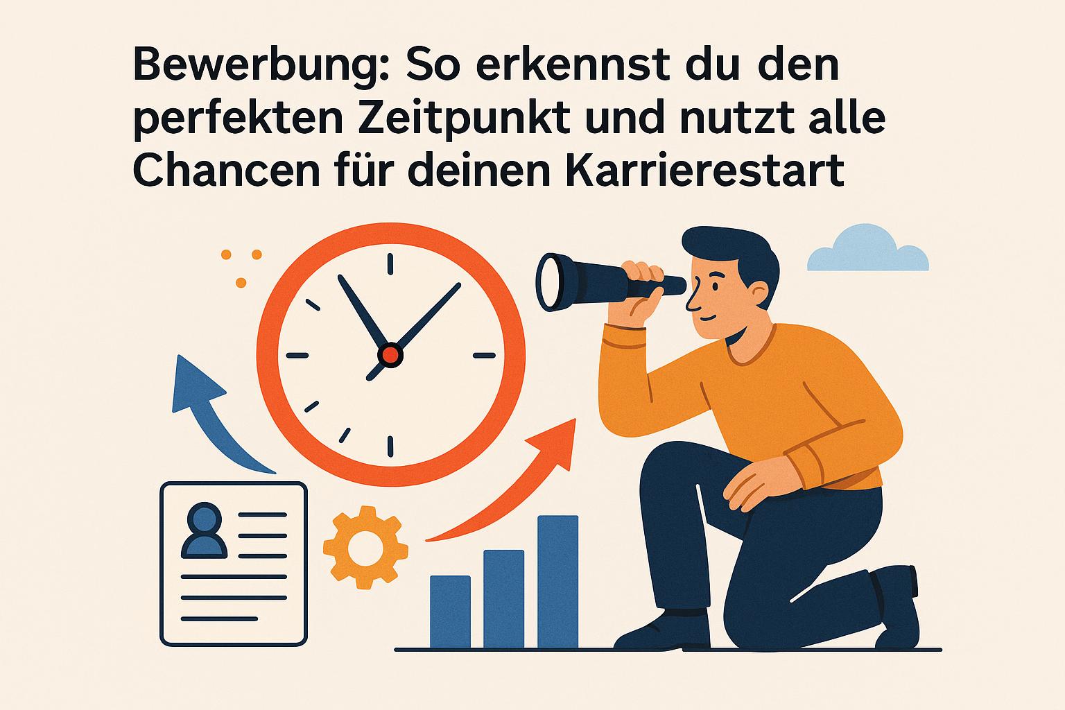 Bewerbung: So erkennst du den perfekten Zeitpunkt und nutzt alle Chancen für deinen Karrierestart