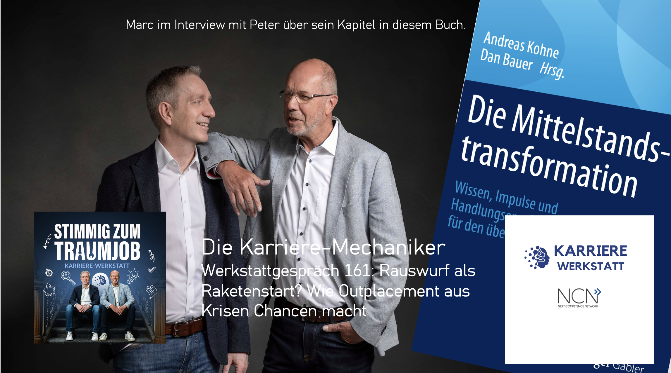 Marc im Interview mit Peter über sein Kapitel in diesem Buch.
