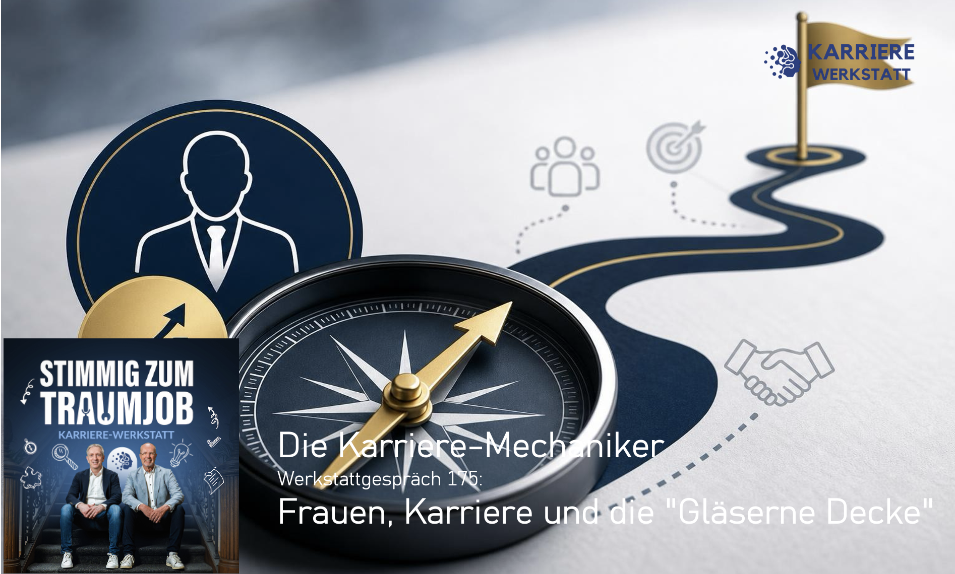 Frau vor einer gläsernen Barriere als Symbol für die gläserne Decke beim beruflichen Aufstieg.